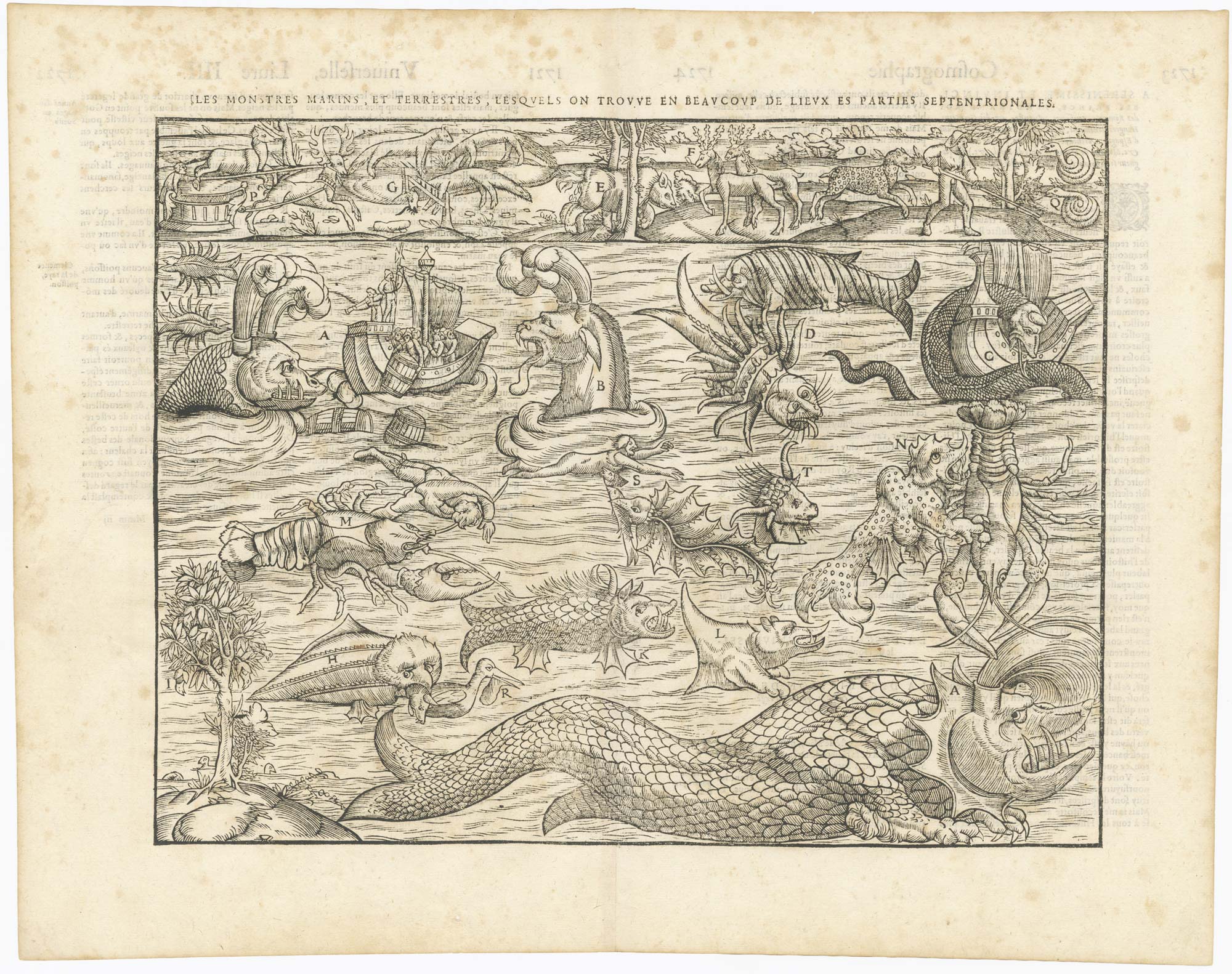 Belleforest Sea Monsters