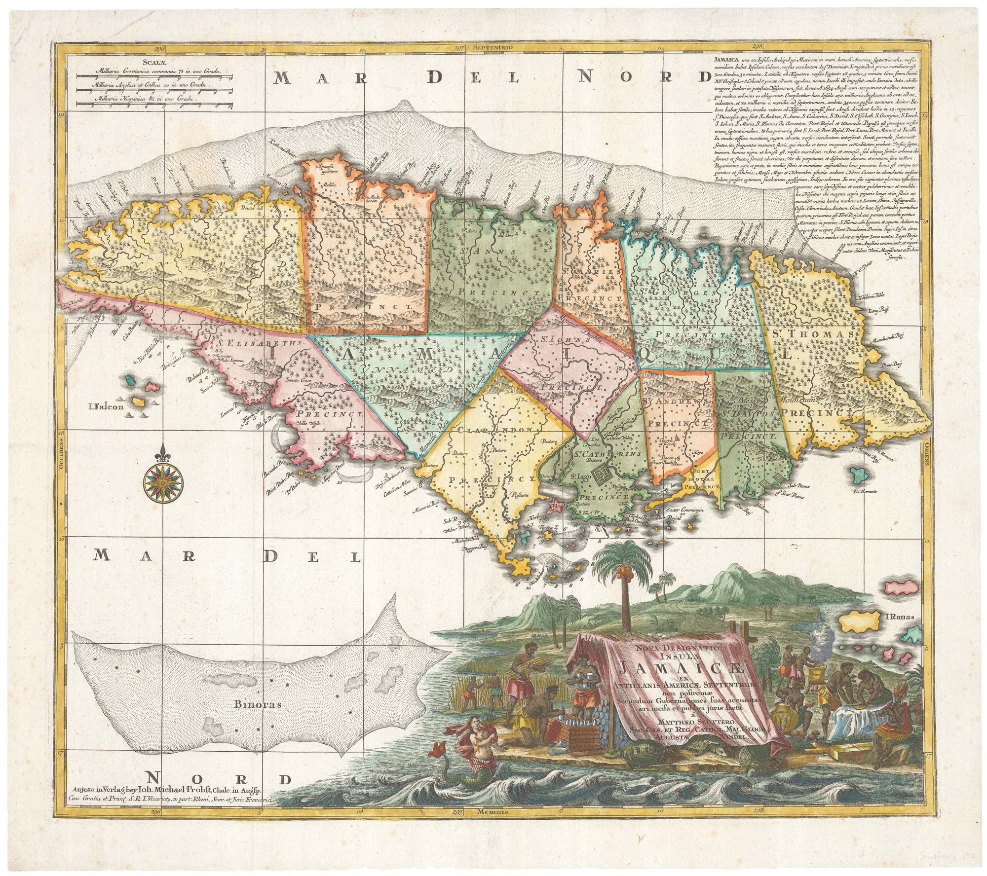 Seutter Jamaica