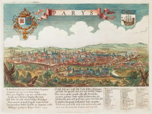 Paris bird's eye view