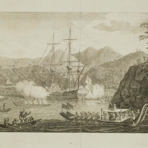 The Tahitians attack the 'Dolphin' - No. 21. [A representation of by ROOKER, E., 1773 – Altea Gallery