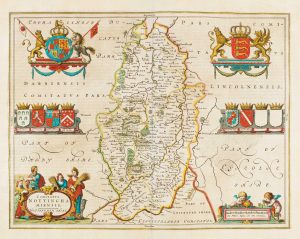 Blaeu Nottinghamshire