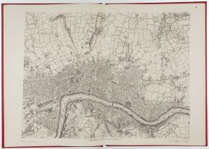 Rocque London environs facsimile