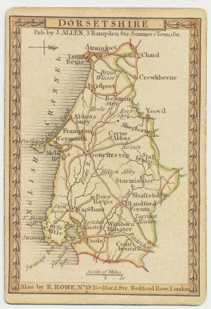 Allen Dorset Playing Card