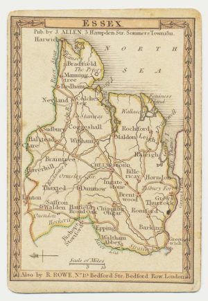 Allen Essex Playing Card