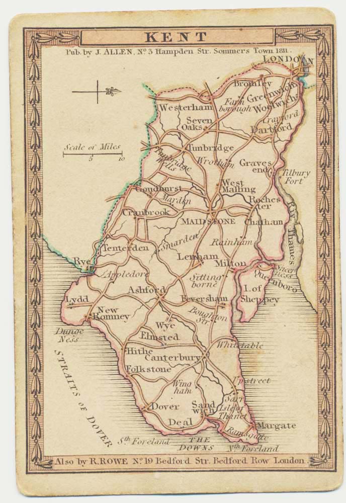 Allen Kent Playing Card