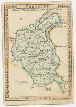 Allen Cheshire Playing Card