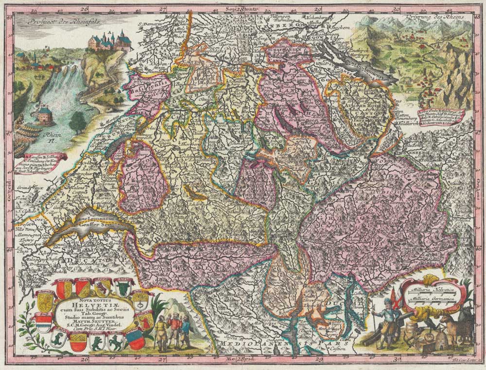 Seutter Switzerland miniature