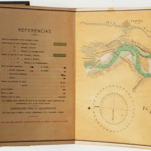 A detailed map of the Paraná River - Plano de navegación del Rio by ROCCA, E., 1922 – Altea Gallery