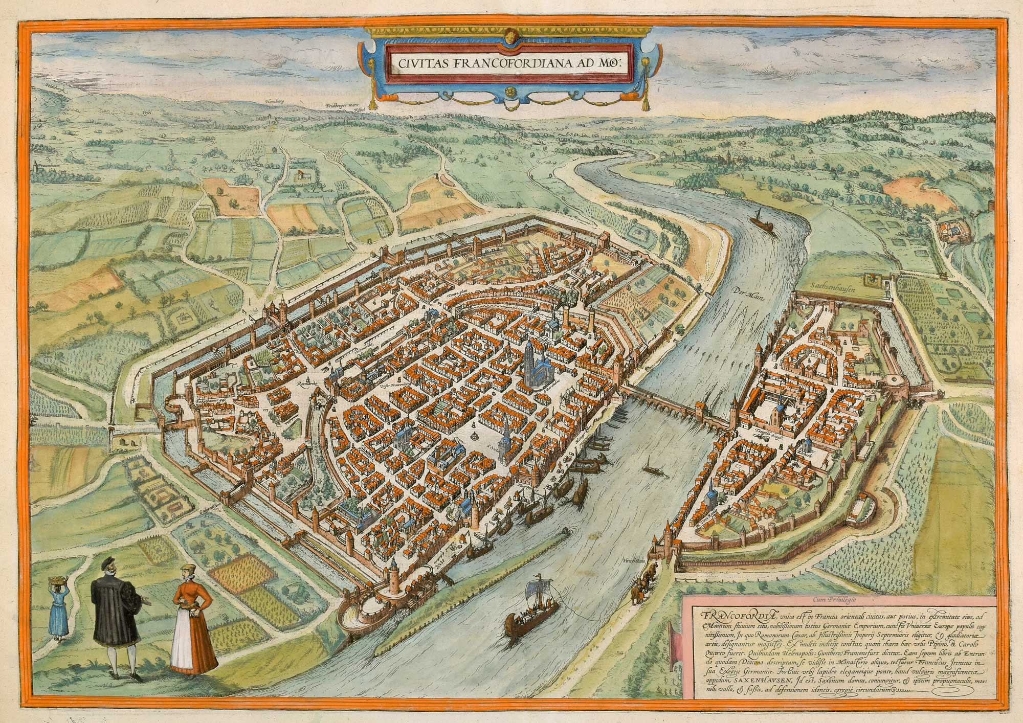 Braun and Hogenberg Frankfurt