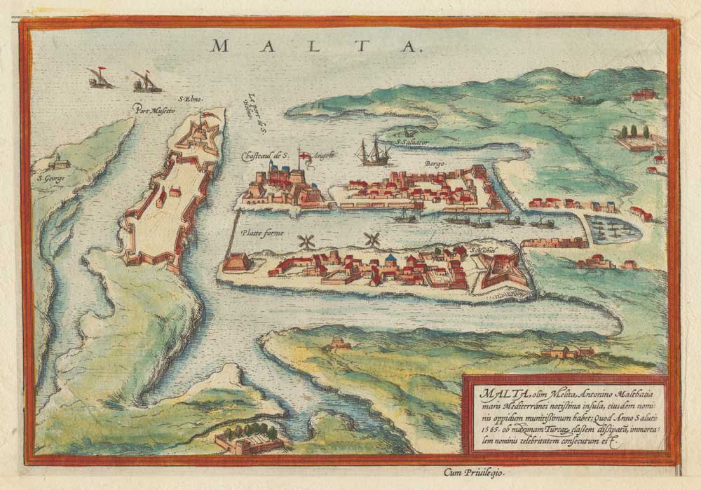 Braun and Hogenberg Valetta