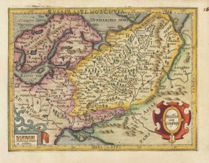 Hondius Russia miniature