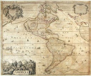 Covens & Mortier America Wall Map