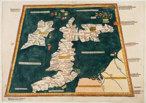 Ptolemy British Isles Ulm edition