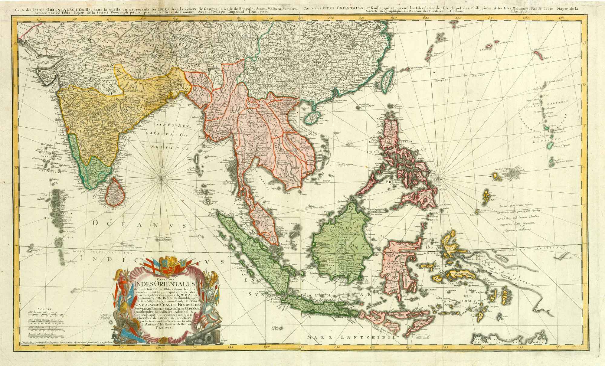 Homann Heirs East Indies