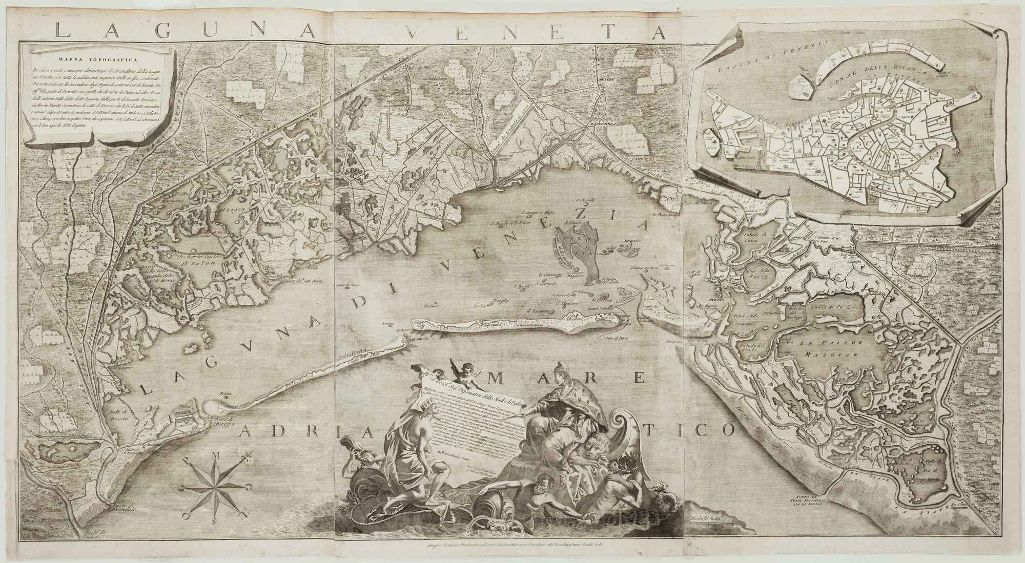 Laguna Veneta. by FURLANETTO, Lodovico., 1780.