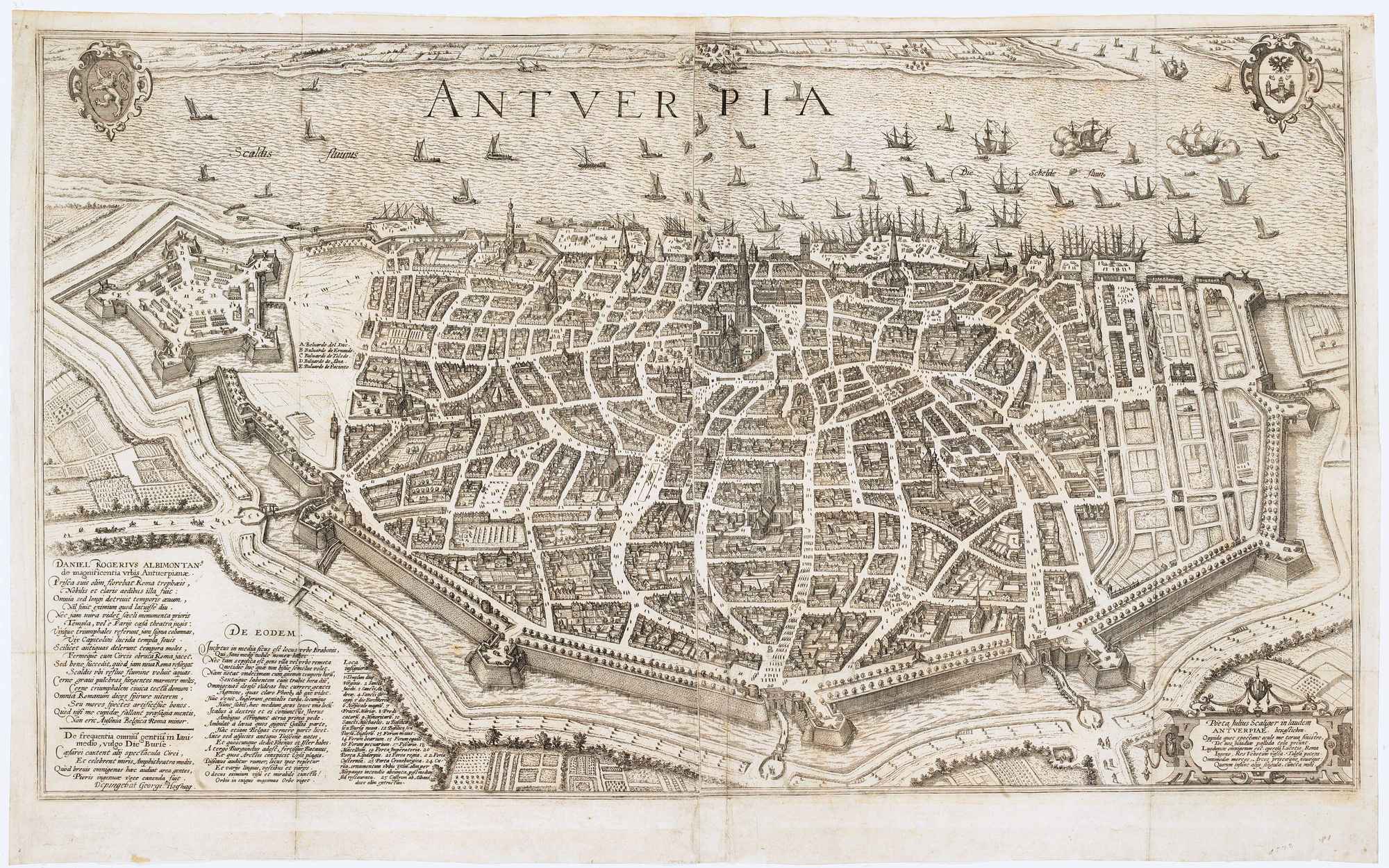 Braun and Hogenberg Antwerp