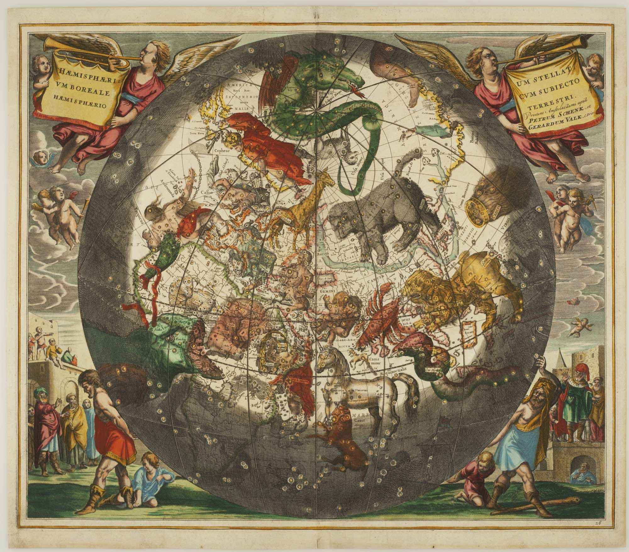 Cellarius Northern Celestial Sphere 26