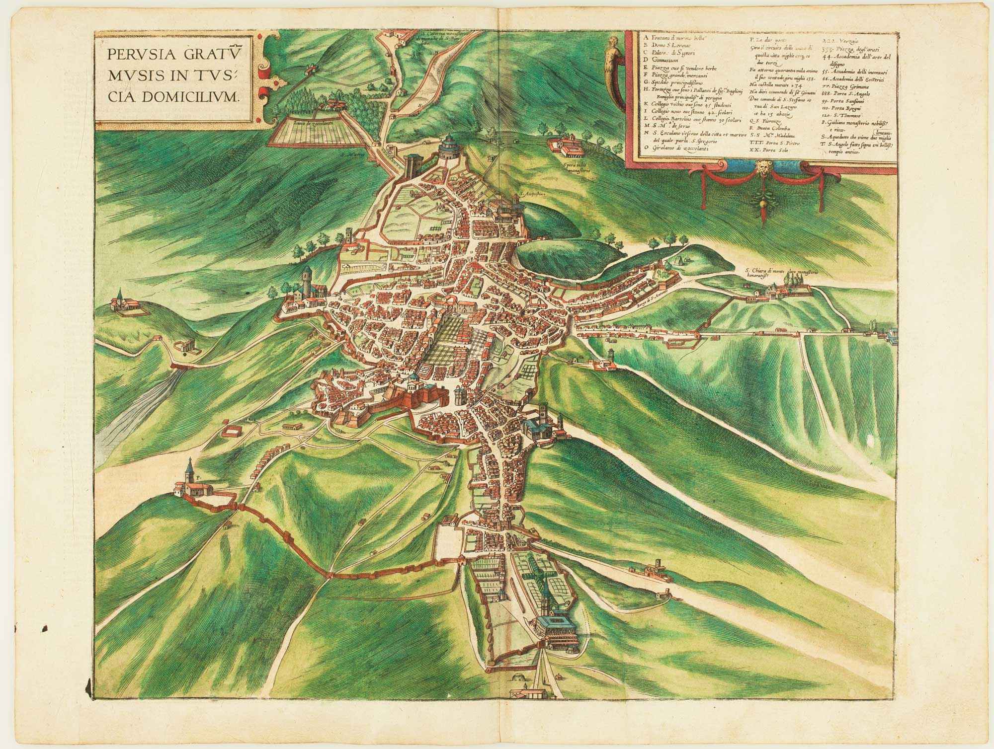 Braun and Hogenberg Perugia