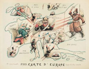 Gonnells Europe Comic Map