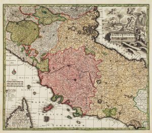 Seutter Tuscany and Papal States