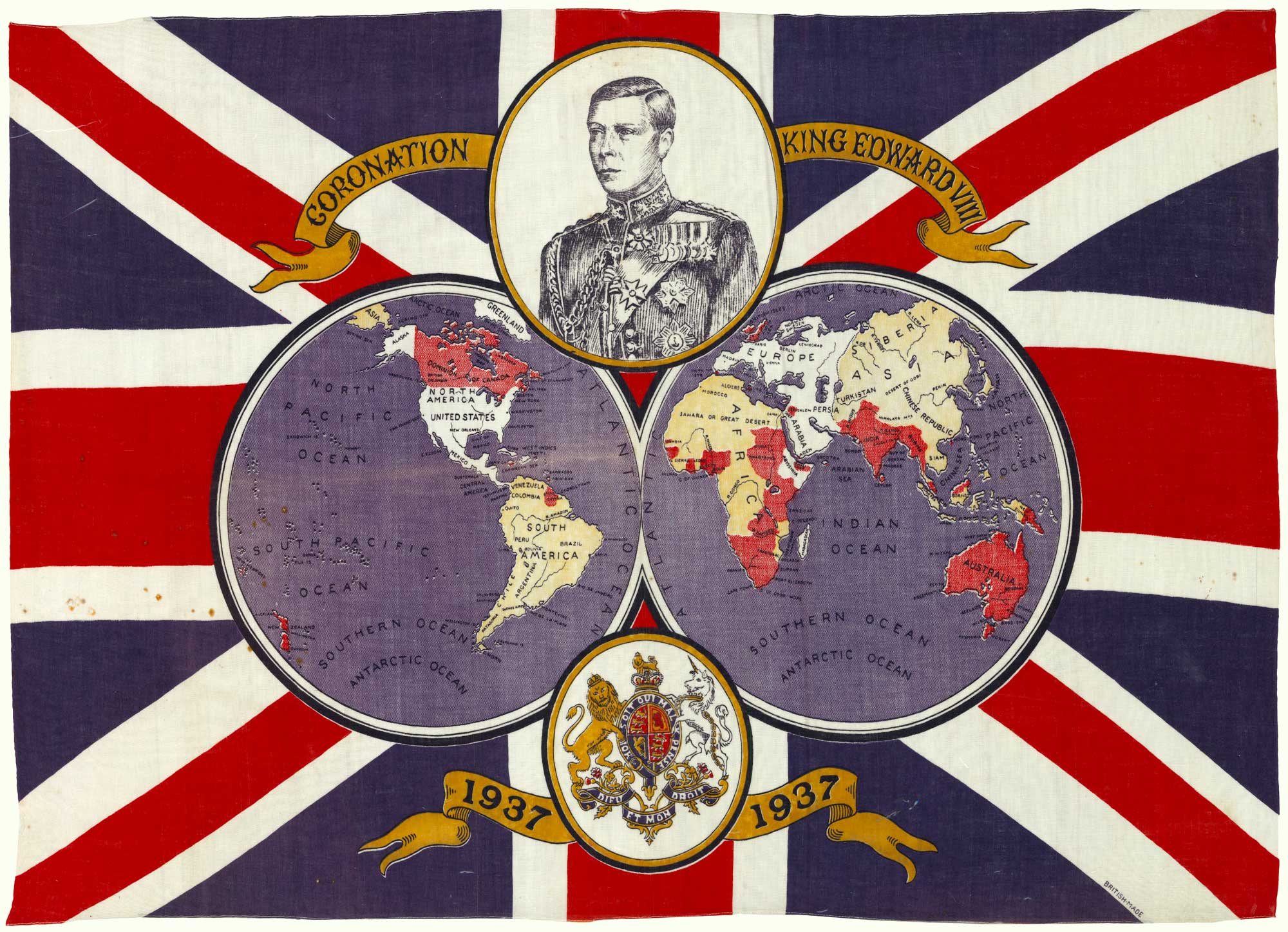 Coronation King Edward VIII. 1937. by Anonymous., 1936.