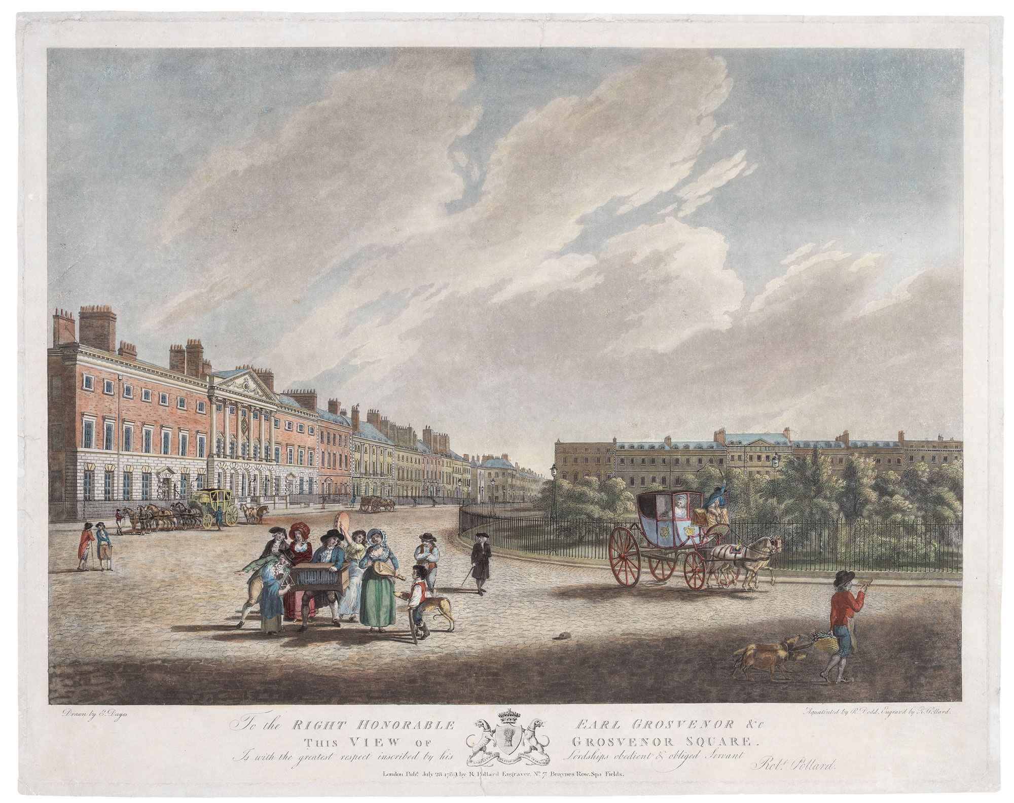 To the Right Honorable Earl Grosvenor &c. This View of by DAYES, Edward., 1789.