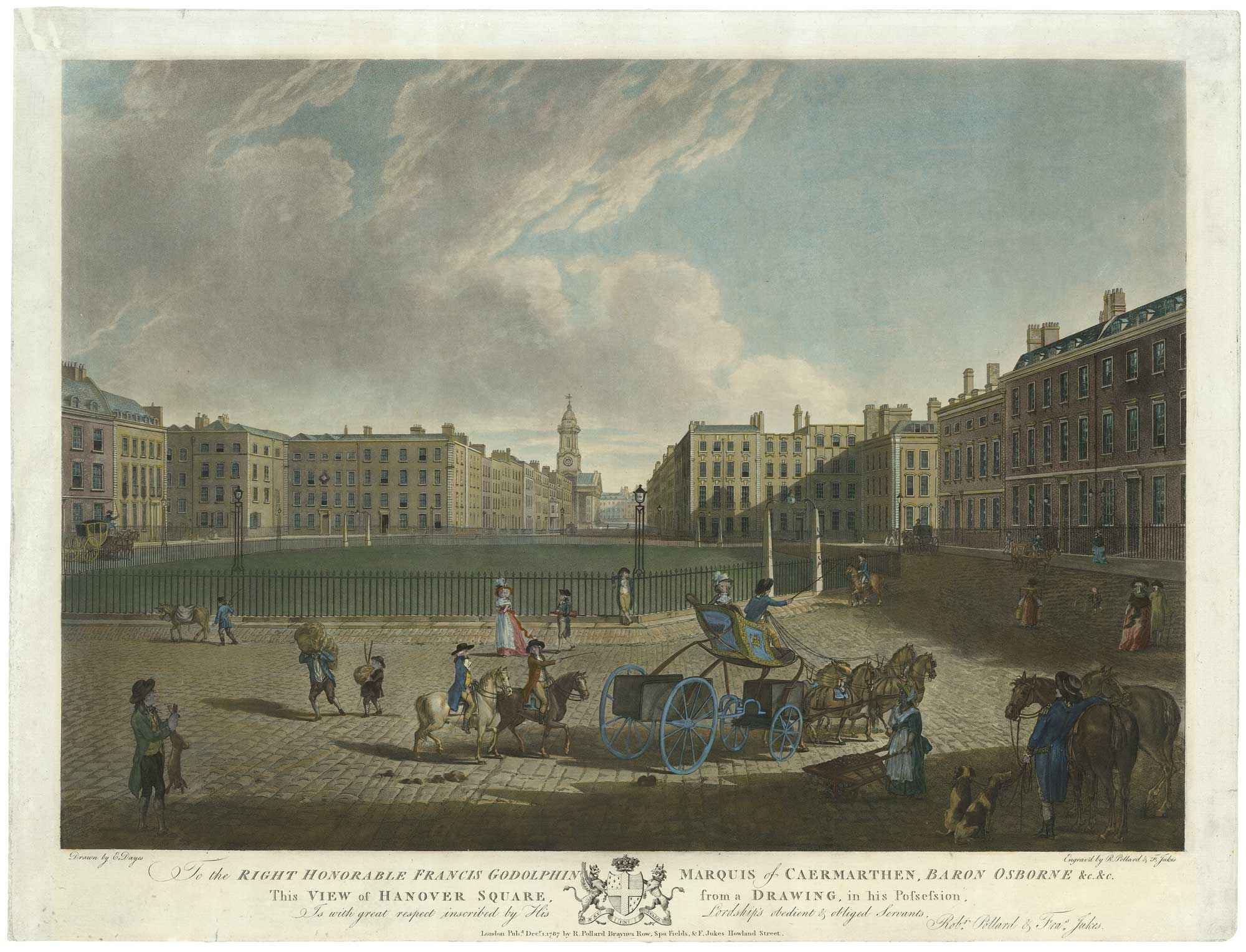 To the Right Honorable Francis Godolphin Marquis of Caermarthen, Baron by DAYES, Edward., 1789.