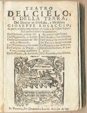 Rosaccio Teatro del Cielo