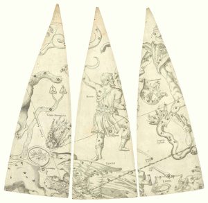 Greuter celestial globe gores