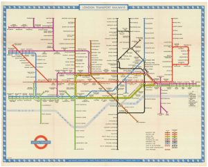 Beck Underground Quad Royal Poster 1949