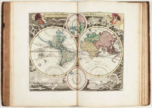 Descriptio orbis antiqui in XLIV tabulis exhibita...; Atlas Manualis Scholasticus by KOEHLER, Johann David., 1720.