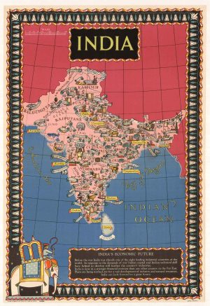 India Propaganda Map