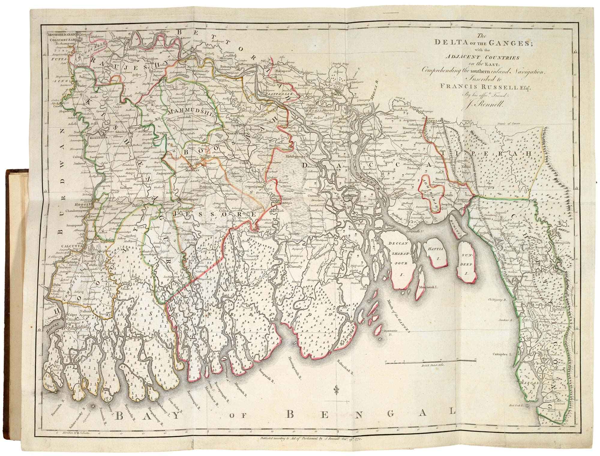 Rennell Bengal Atlas