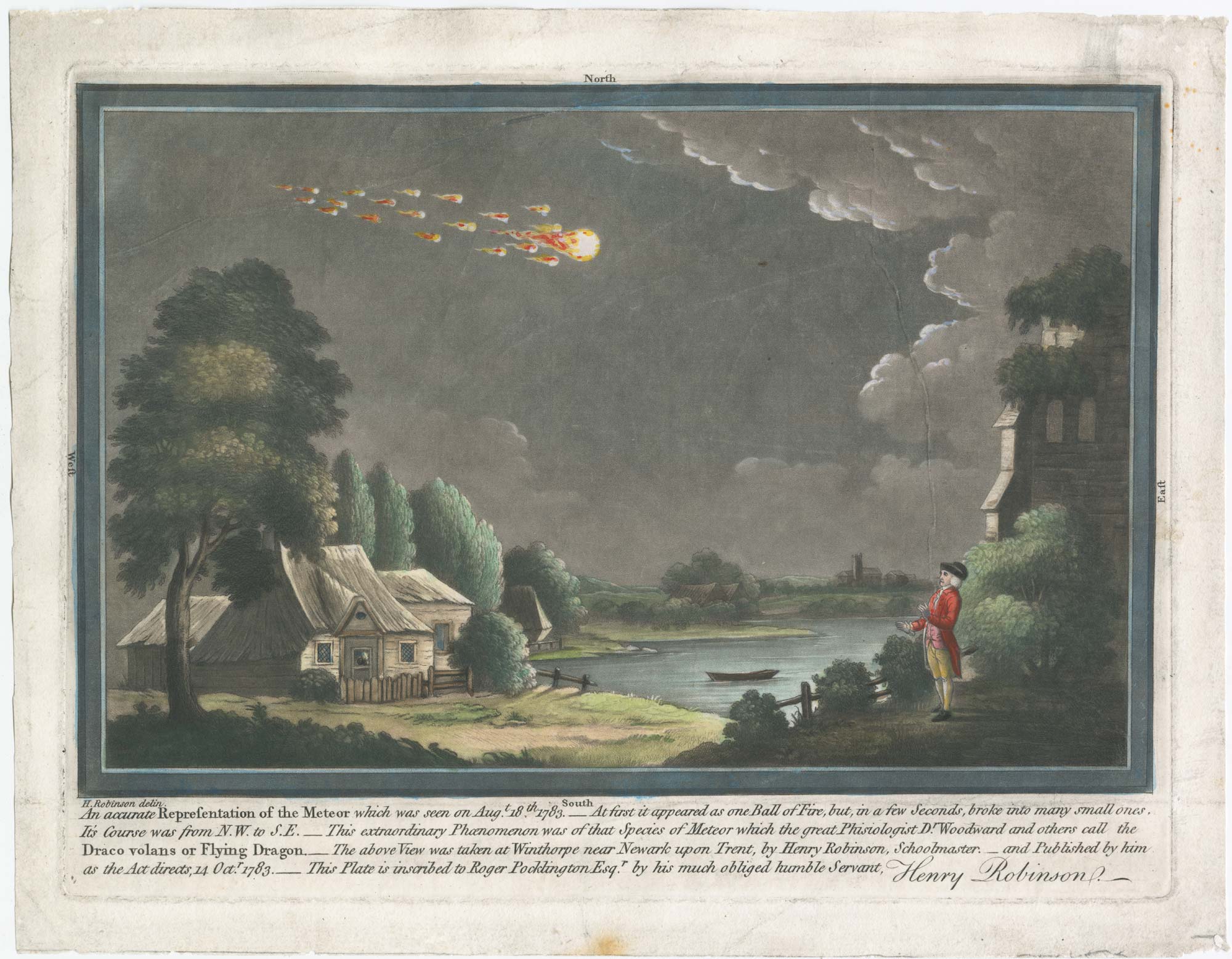 Robinson 1783 Great Meteor