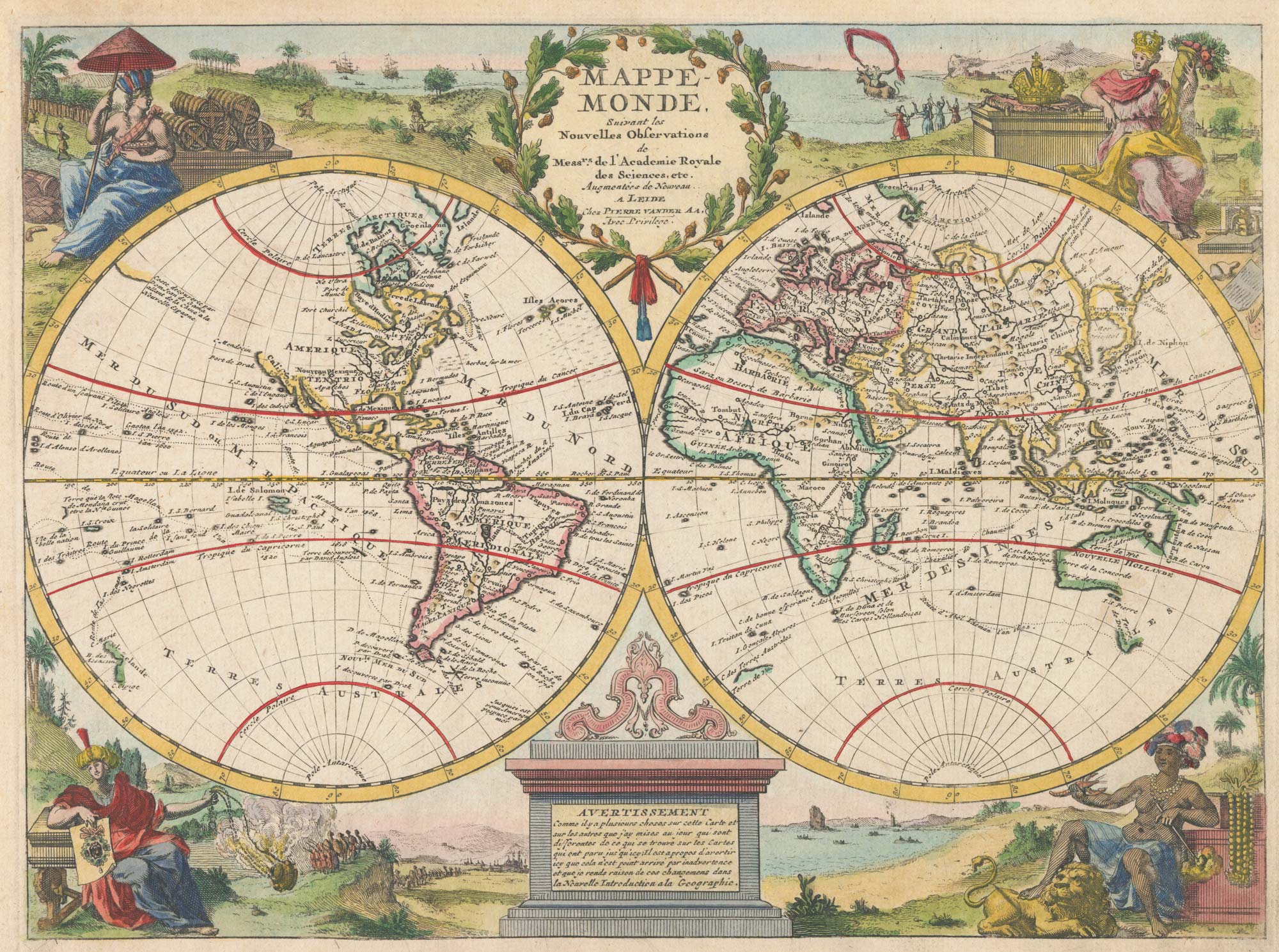 van der Aa World 1710