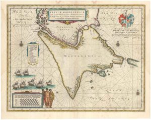 Blaeu Magellan Straits