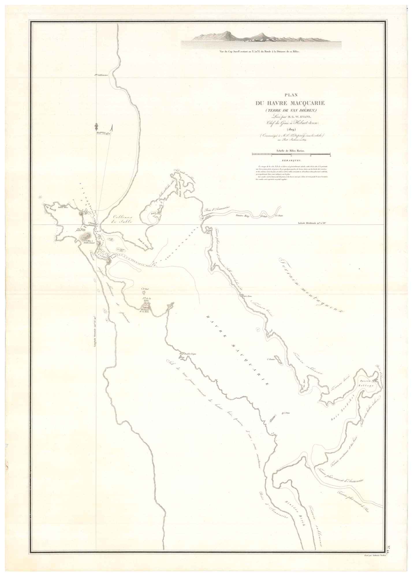Duperrey Macquarie Harbour