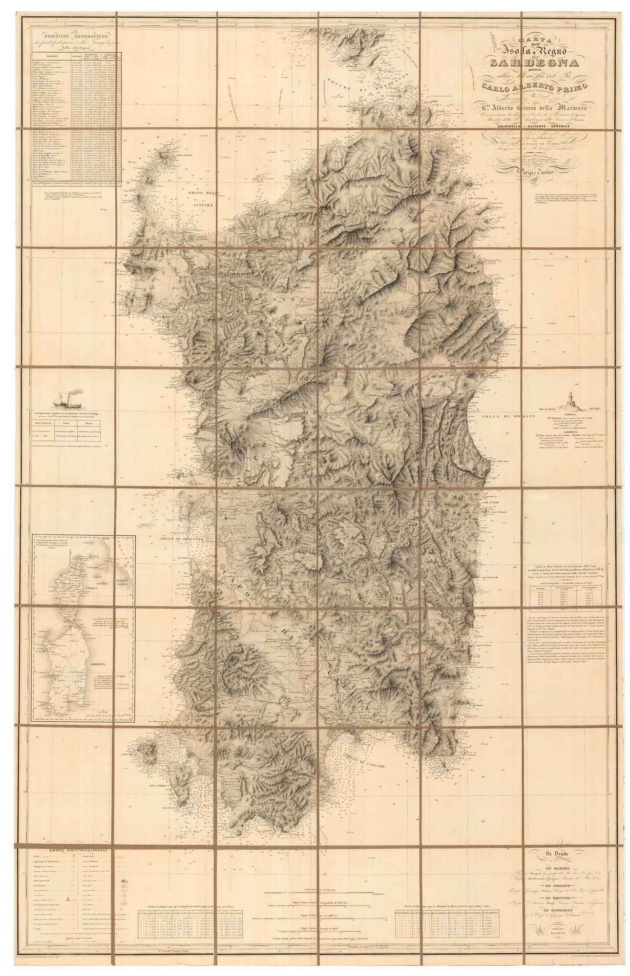 Ferraro della Marmora Sardinia