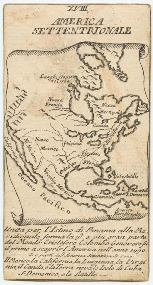 North America Playing Card