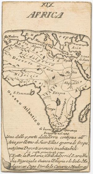 Africa Playing Card