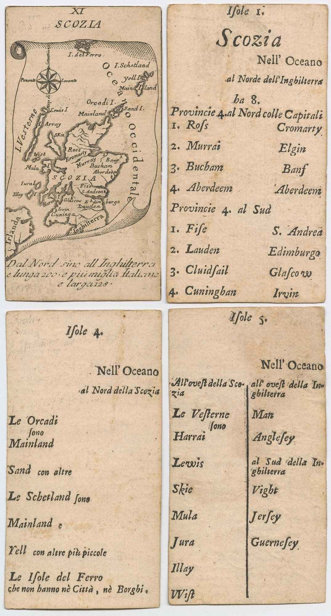 Scotland Playing Cards