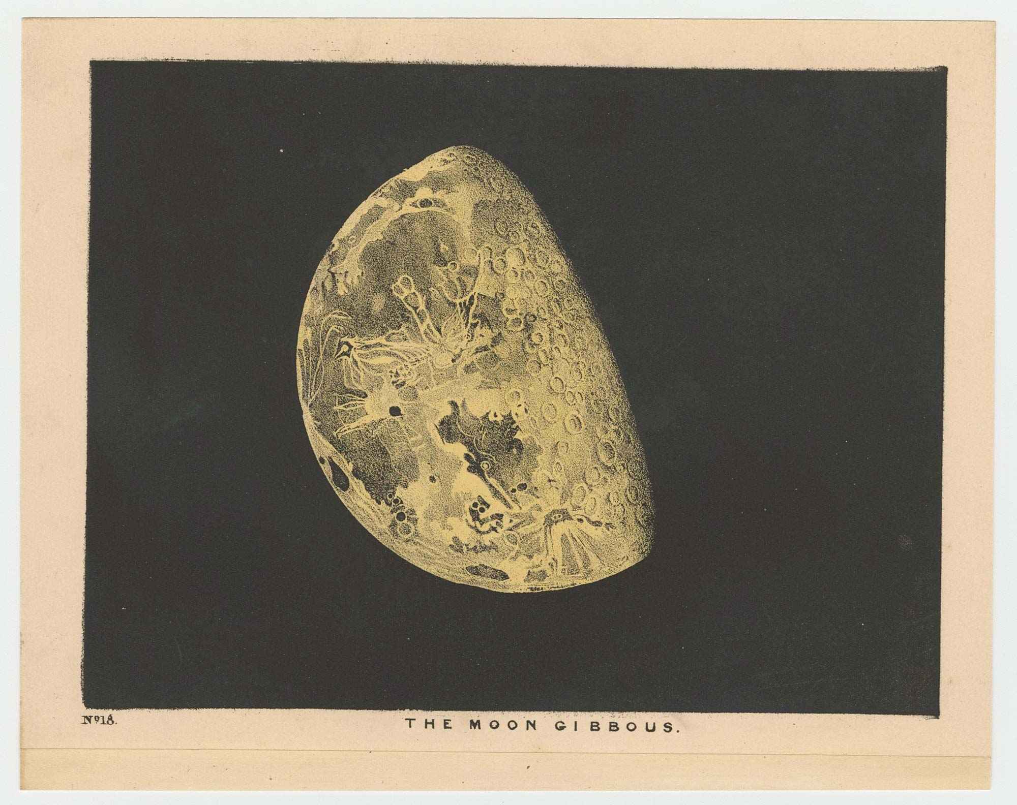 The Moon Gibbous. by BLUNT, Charles F., 1845.