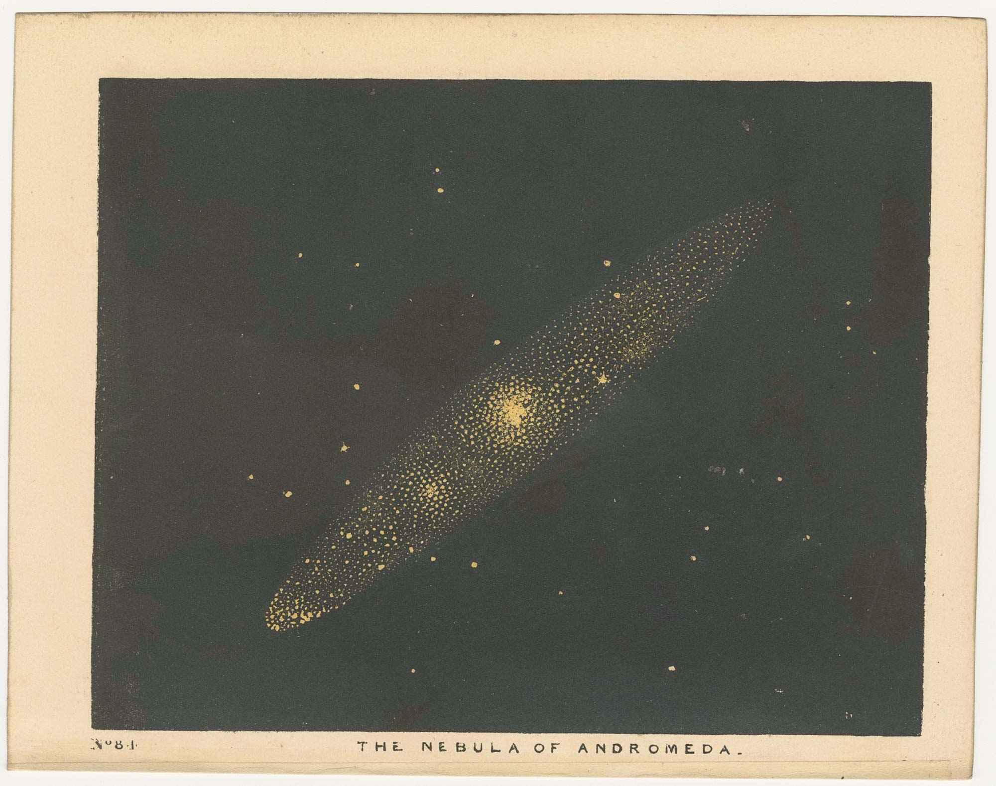 The Nebula of Andromeda. by BLUNT, Charles F., 1845.