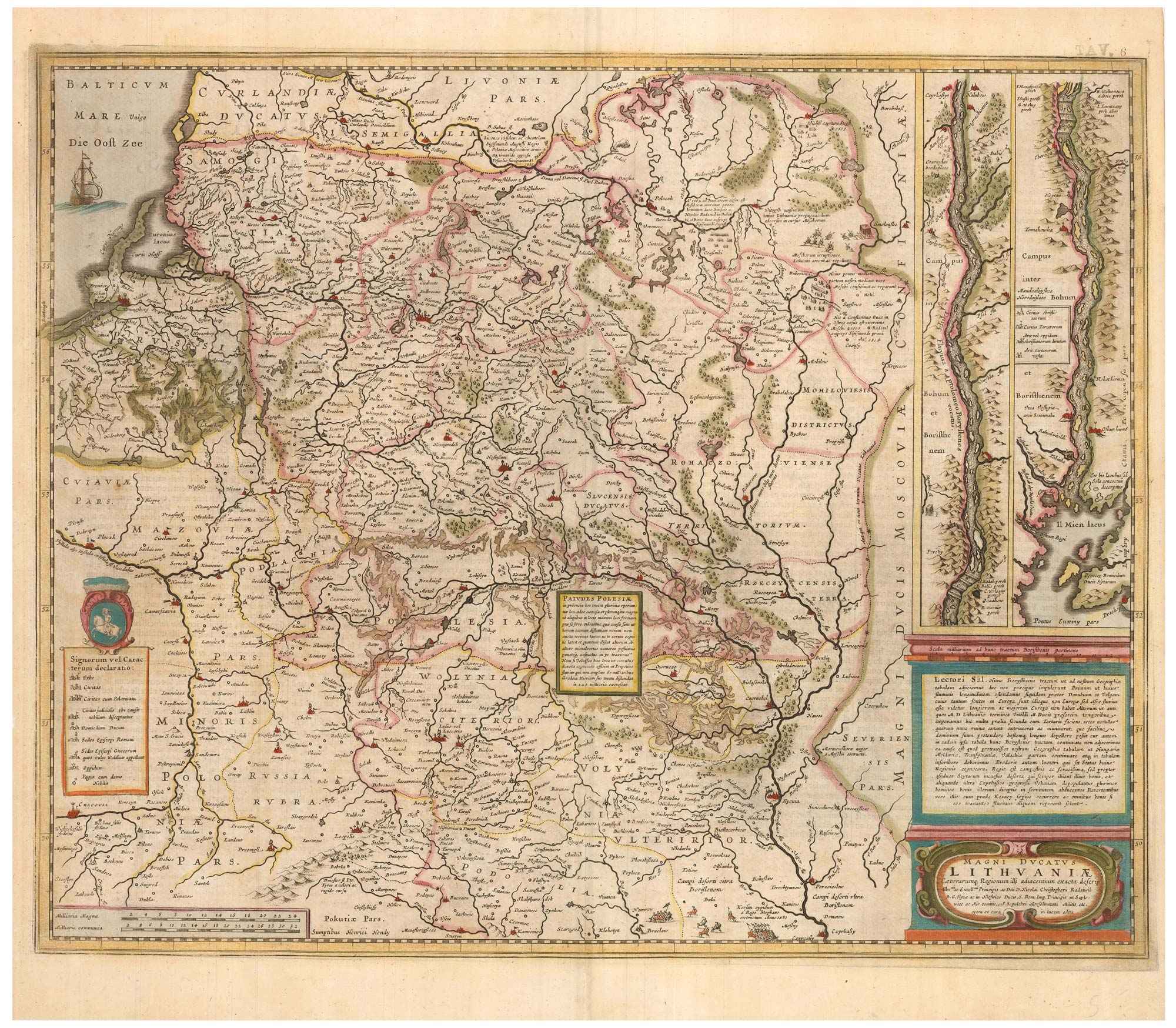 Magni Ducatus Lithuaniae... by HONDIUS, Henricus., 1637.