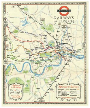 Underground Railways of London. by PERMAN, E.G., 1928.