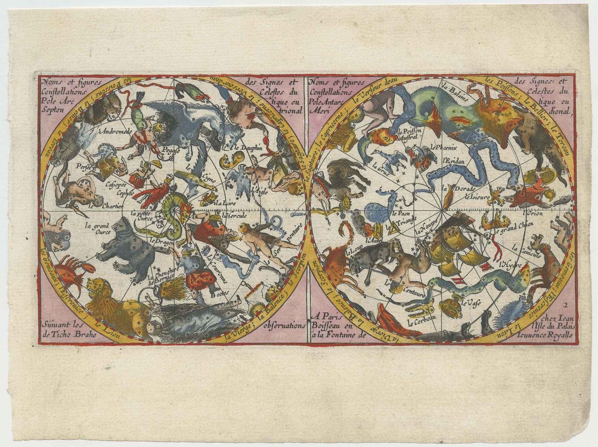Boisseau Celestial chart