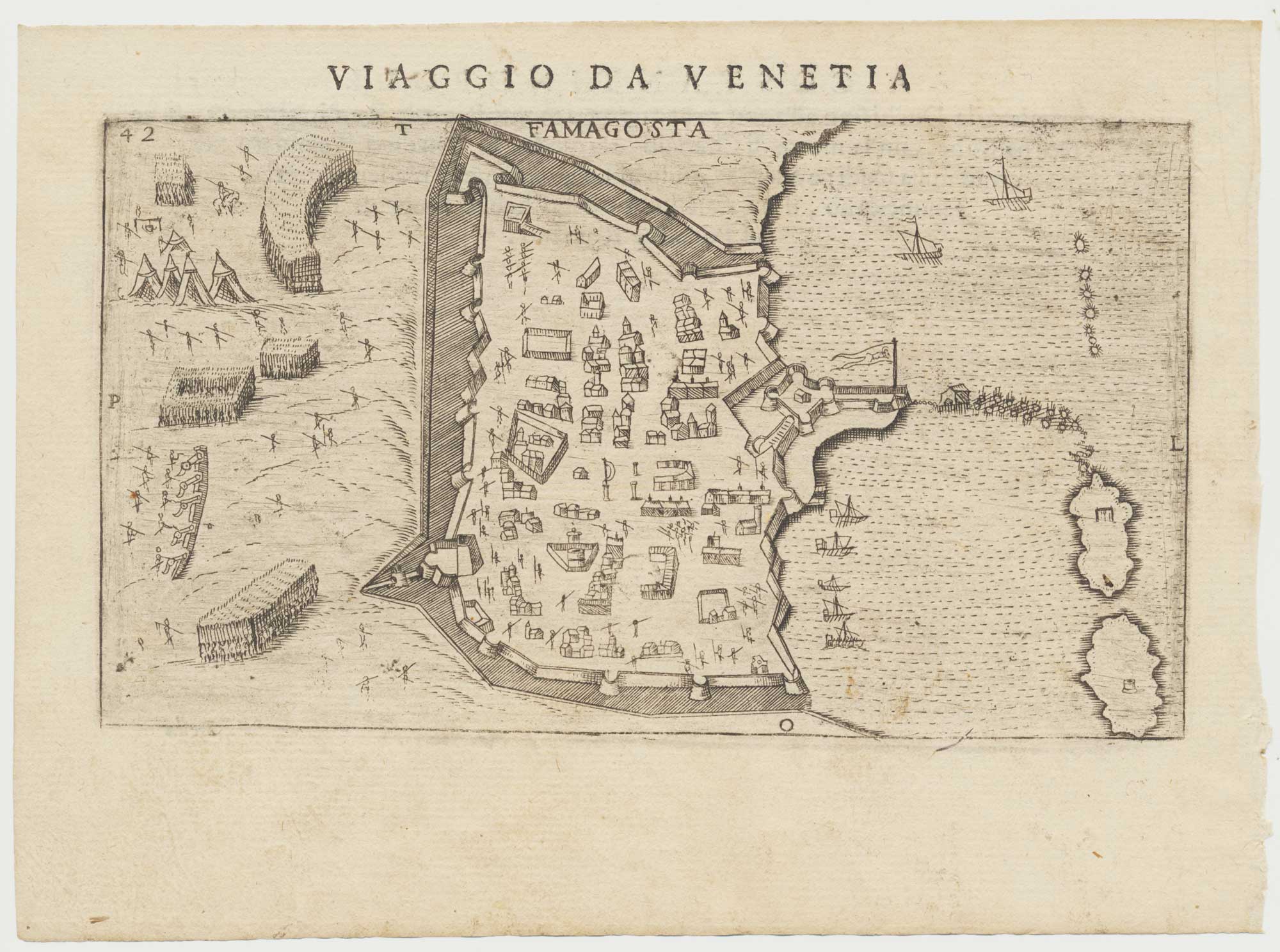 Rosaccio Famagousta