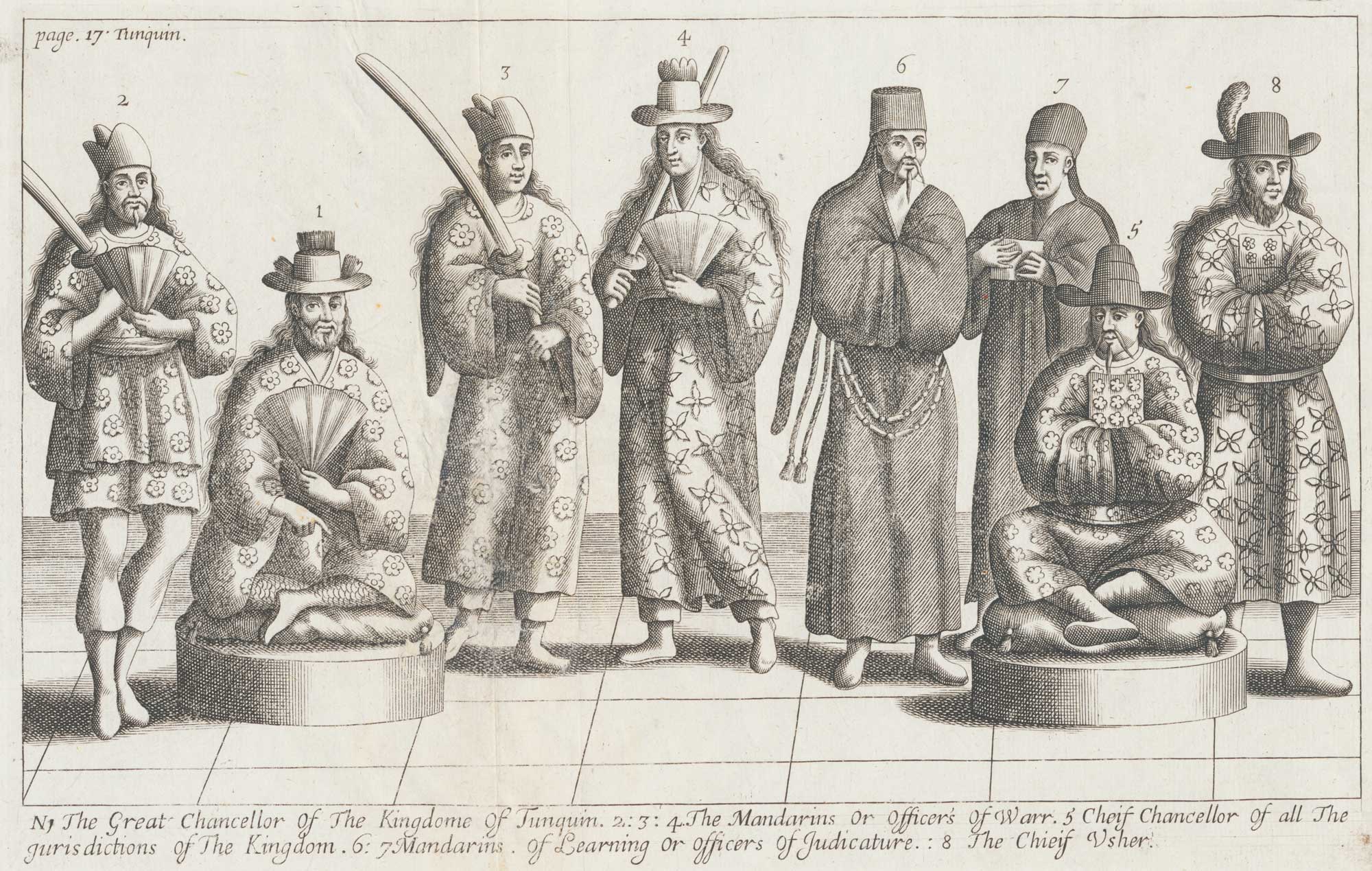 Tavernier Tunquin Dignitaries