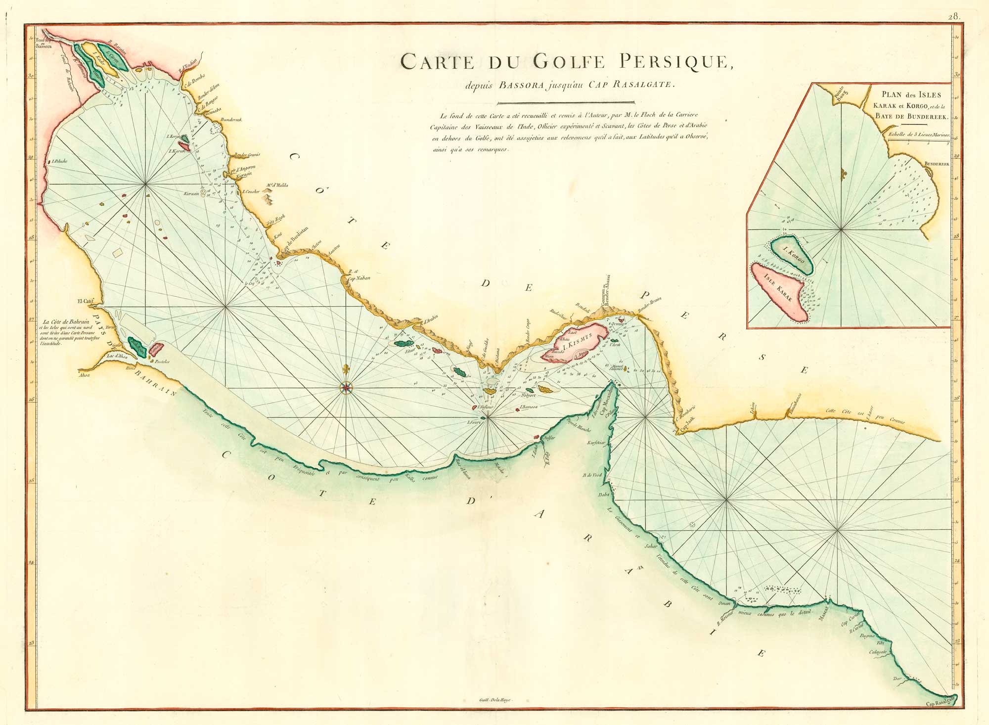 D'Apres de Mannevillette Persian Gulf