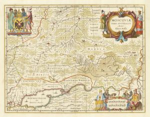 Jansson Moscovia South 1680